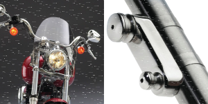 Switchblade Deflector Clear kit 41mm for (FR)