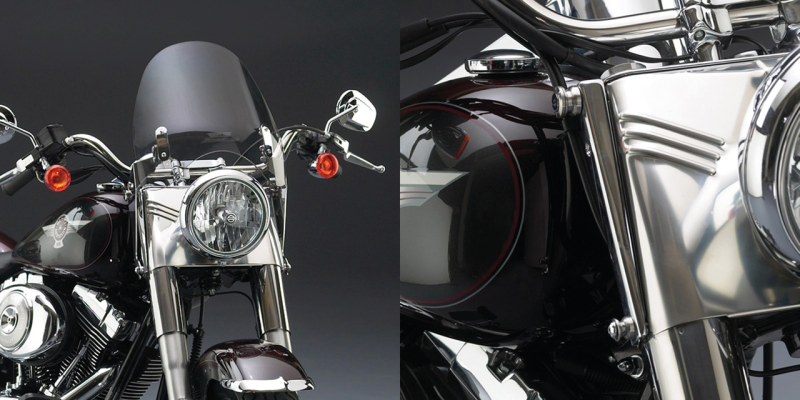 Switchblade Deflector Clear kit 41mm for (FR)
