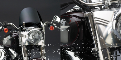 Switchblade Deflector Tinted kit 41mm fo (FR)