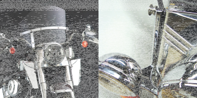 Switchblade Chopped Tinted kit 41mm fork (FR)
