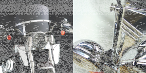 Switchblade Chopped Tinted kit 41mm fork (FR)