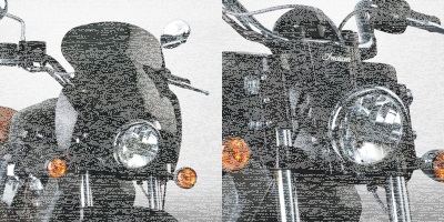 Wave QR windshield kit Scout black (FR)