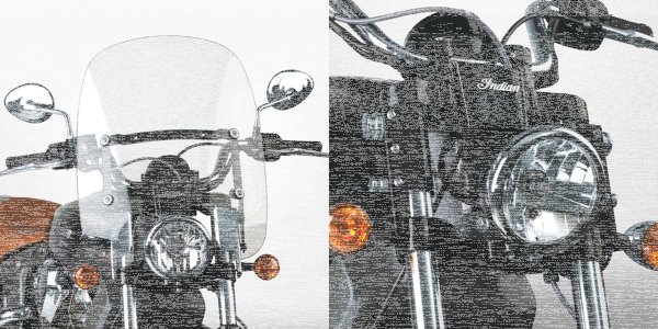Switchblade Spartan Indian Scout black (FR)