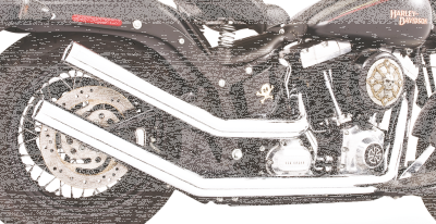 UPSWEPT W/STAR TIP CHROME F*ST86-17 (FR)