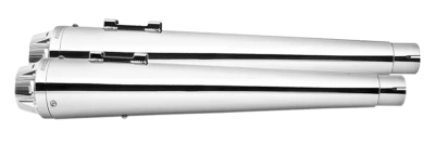 US-OUTLAW SLIP-ONS CHROME FLH/T95-16