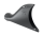SHARKTAIL TIP BLACK 2.5" EA (FR)
