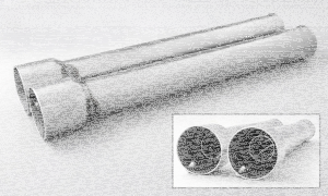 QUIET BAFFLES F/3.25" SLIP-ONS (FR)