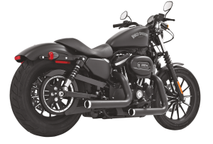 Staggered duals blk/chr XL04-up