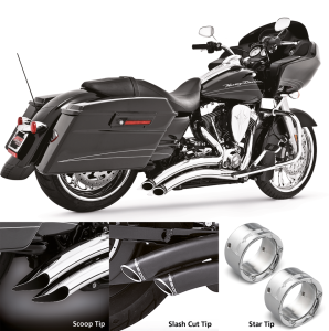 Sharp curve radius+caps Ch/Bk FLH/T95-16