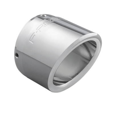 LIBERTY/RACING ROLLED EDGE CHROME TIP 4" (FR)