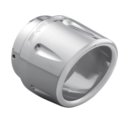 Combat 4.5" Harley endcap chrome