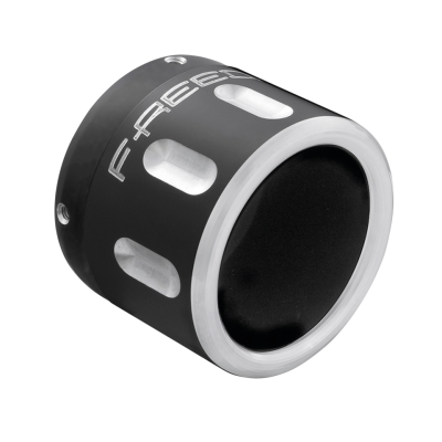 Eagle 4" End cap Black sculpted cut (FR)
