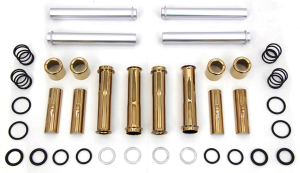 Titanium Plated Pushrod Covers TC99-17