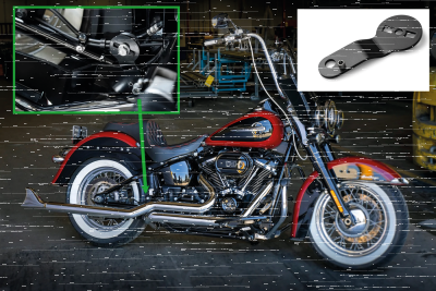 SADDLEBAG SUPPORT ADAPTER FLHC & FLSB (FR)