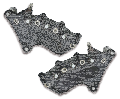 Billet 6 calipers XL,FX,FXWG 1976-83Blck (FR)