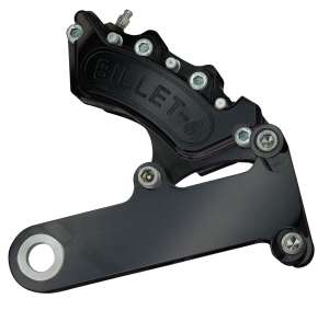 Billet 6 rear brake FXR82-94 black (FR)
