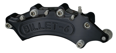 Billet 6 caliper FL(H) 76-83 Black (FR)