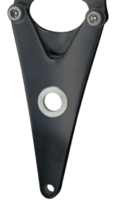 Harrison rear caliper bracket 11.5" Blck (FR)