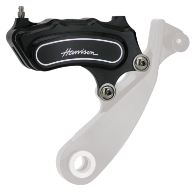 Billet Slim 6 piston rear caliper black (FR)