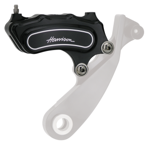 Billet Slim 6 piston rear caliper black (FR)