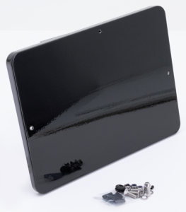 DMP 3-1 License Frame DK Gloss Black (FR)