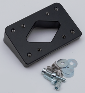 Rear fender licenseframe mount thick blk (FR)