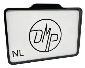 DMP License Frame NL Gloss Black (FR)
