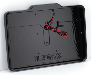 DMP License Frame NL Gloss Black (FR)