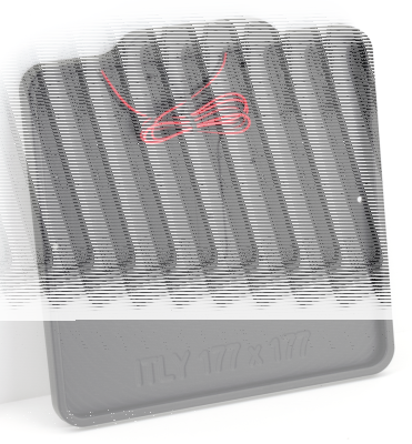 DMP License Frame IT Matt Black (FR)