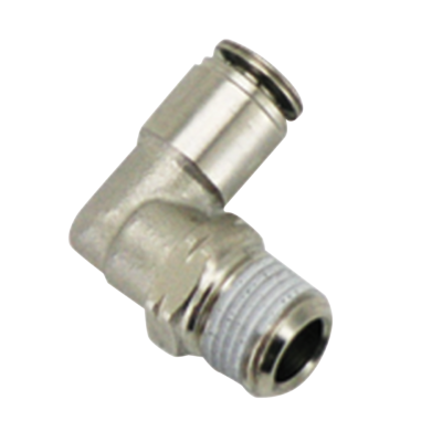 Air line connector threaded,90Degree (FR)