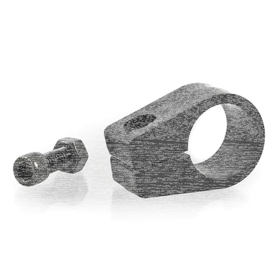 Jagg replacement clamp 1 1/8" with bolt (FR)