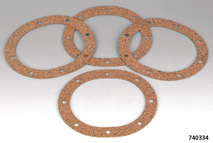 10pck Gasket derby cover 36-64 (cork) (FR)