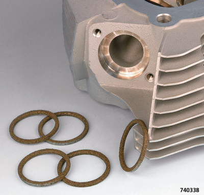 10pck exhaust gskt 84-17 compressed wire (FR)