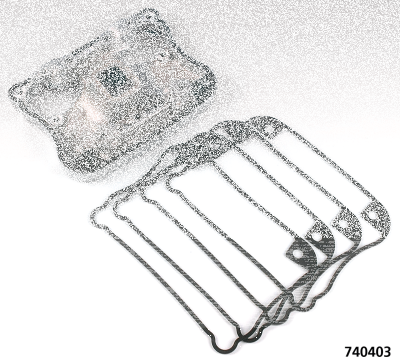 5pck Lower rocker cover gasket rubber XL (FR)