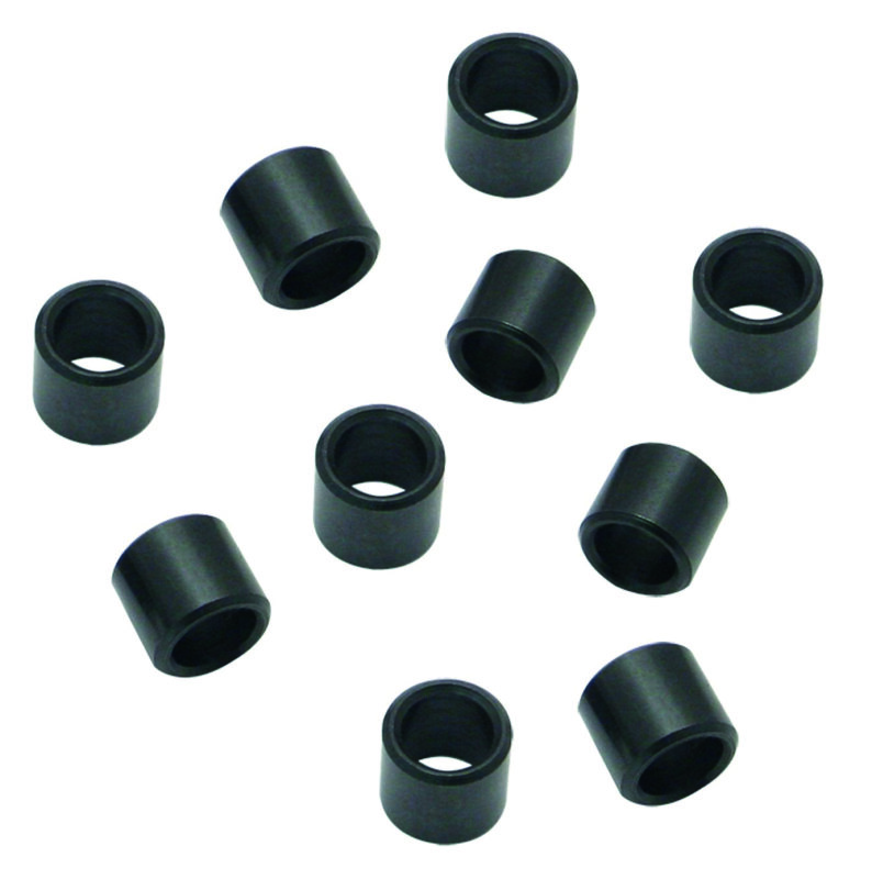 10pck Dowel Pin .557x.500" black steel (FR)