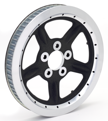 GHDP Belt pulley 68T black XL04-06 (FR)