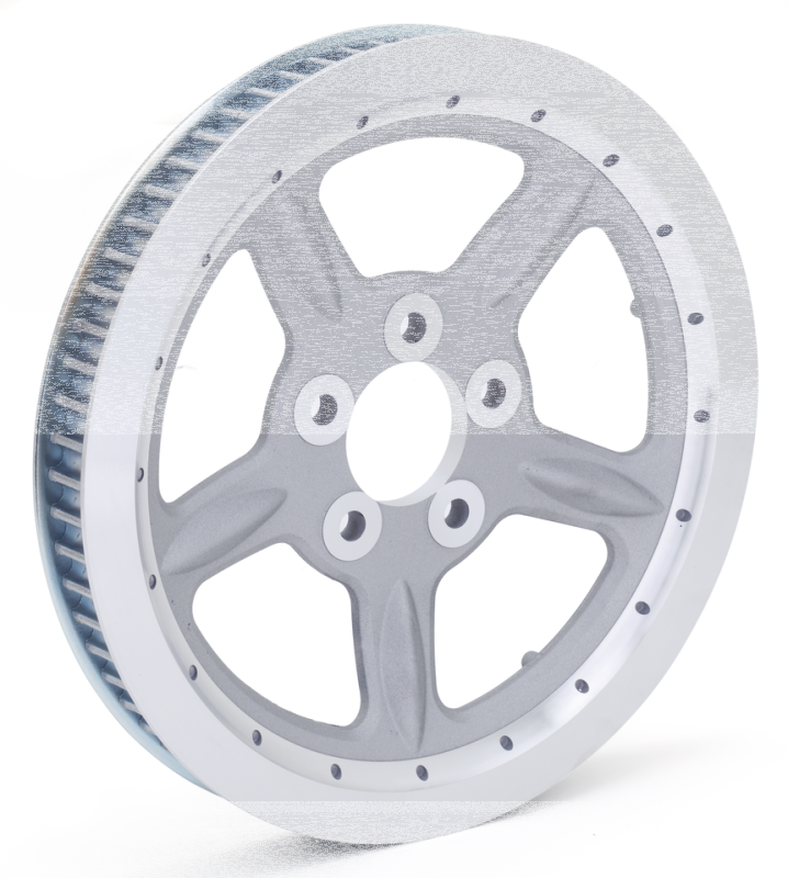 GHDP Belt pulley 68T silver XL07-22 (FR)
