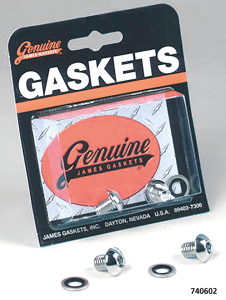 41mm Fork Drain Screw Kit Chrome (FR)