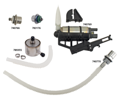GHDP Fuel pump assembly FLHT/F*ST 02-07 (FR)