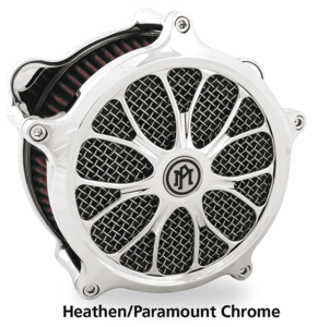PM aircleaner cover Heathen Chrome (FR)