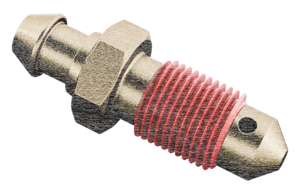 Speedbleeder 3/8-24 zinc plated (FR)
