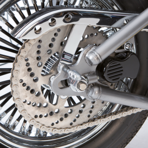 Sprocket disc kit drilled 51T black (FR)