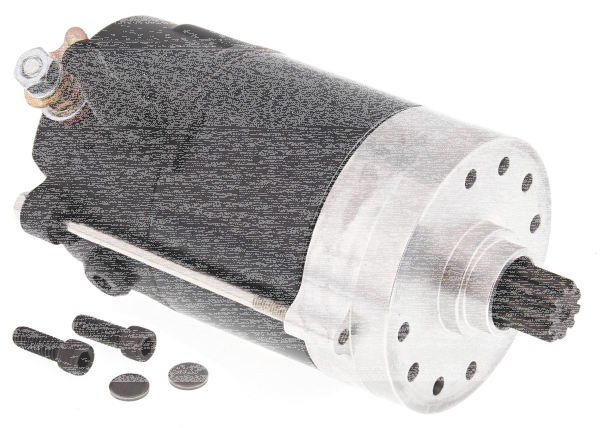 Hitachi type starter 1.4KW black (FR)