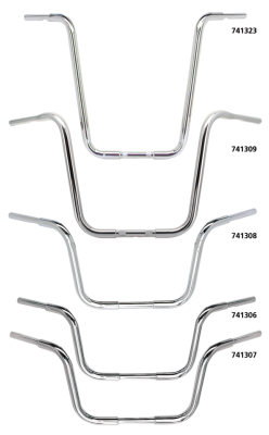 Phat 13 3/8" High Ape hanger 35" wide (FR)