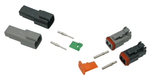 2 Pole grey pin housing (FR)