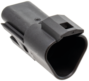 3 Pole black pin housing (FR)