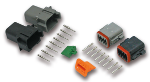 8 Pole grey pin housing (FR)