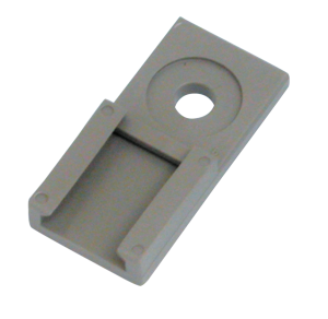 Grey mounting bracket 2-3-4-6-12 pole re (FR)
