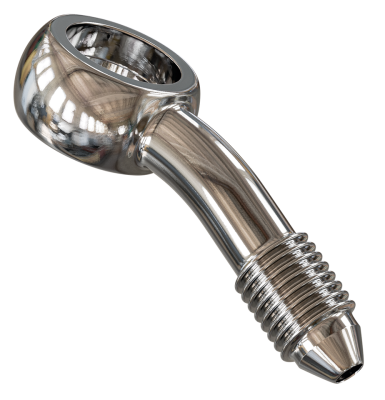 SS AN-3 banjo fitting 7/16" 20degr. (FR)