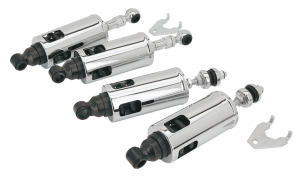 PS Adj. Softail shocks chrome std. 89-99